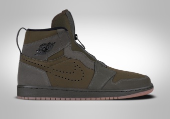 NIKE AIR JORDAN 1 HIGH ZIP MILITARY GREEN