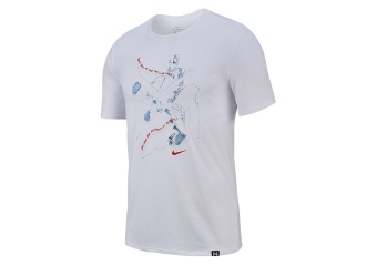 NIKE PG DRY TEE WHITE