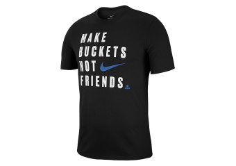 NIKE MAKE BUCKETS DRY TEE BLACK