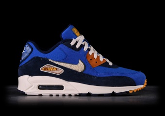 NIKE AIR MAX 90 PREMIUM SE GAME ROYAL & LIGHT CREAM