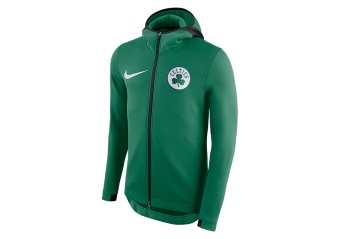NIKE NBA BOSTON CELTICS THERMAFLEX SHOWTIME HOODIE CLOVER