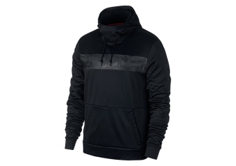NIKE AIR JORDAN THERMA 23 ALPHA HOODIE BLACK