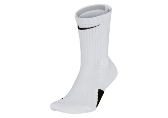 NIKE ELITE CREW SOCKS WHITE