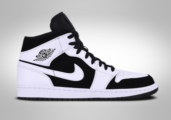 NIKE AIR JORDAN 1 RETRO MID GS TUXEDO