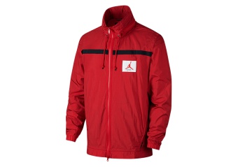 NIKE AIR JORDAN WINGS OF FLIGHT WINDBREAKER GYM RED