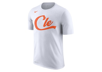 NIKE NBA CLEVELAND CAVALIERS DRY TEE WHITE