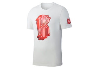 NIKE KYRIE IRVING LOGO DRY TEE WHITE