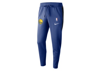 NIKE NBA GOLDEN STATE WARRIORS THERMAFLEX SHOWTIME PANTS RUSH BLUE