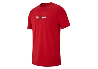 NIKE AIR JORDAN THE MAN TEE GYM RED