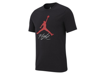 NIKE AIR JORDAN JUMPMAN FLIGHT HBR TEE BLACK