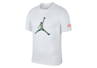NIKE AIR JORDAN ALL STAR WEEKEND 2019 CITY OF FLIGHT 2 TEE WHITE