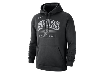 NIKE NBA SAN ANTONIO SPURS CREST HOODY BLACK