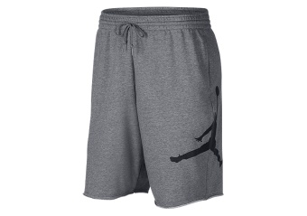 NIKE AIR JORDAN SPORSWEAR JUMPMAN FLEECE SHORTS CARBON HEATHER