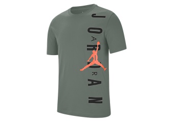 NIKE AIR JORDAN JSW HBR VERTICAL TEE VINTAGE LICHEN