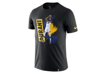 NIKE NBA GOLDEN STATE WARRIORS KEVIN DURANT DRY TEE BLACK