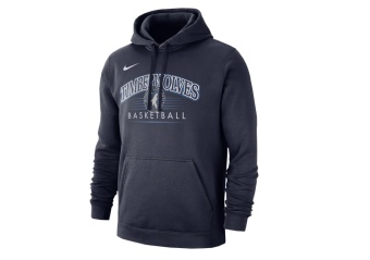 NIKE NBA MINNESOTA TIMBERWOLVES CREST HOODY COLLEGE NAVY