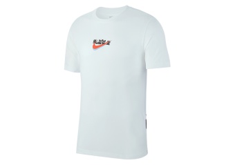 NIKE LEBRON JAMES DRI-FIT TEE WHITE