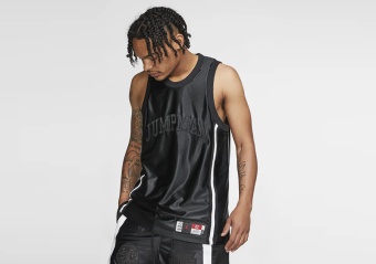 NIKE AIR JORDAN DNA JERSEY BLACK