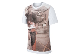 NIKE AIR JORDAN AJ1 PHOTO CREW TEE WHITE