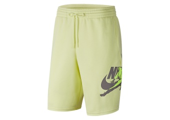 NIKE AIR JORDAN JUMPMAN CLASSICS SHORTS LUMINOUS GREEN