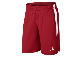 NIKE AIR JORDAN 23 ALPHA TRAINING DRY KNIT SHORTS GYM RED