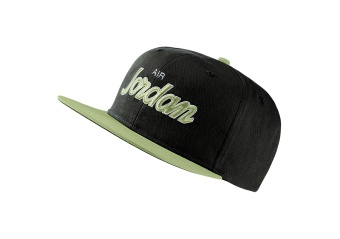 NIKE AIR JORDAN PRO SCRIPT CAP BLACK
