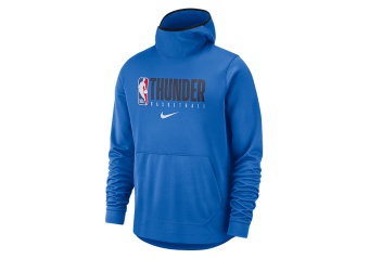 NIKE NBA OKLAHOMA CITY THUNDER SPOTLIGHT PULLOVER HOODIE SIGNAL BLUE