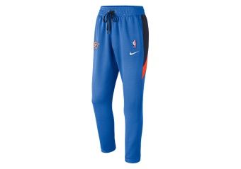 NIKE NBA OKLAHOMA CITY THUNDER THERMAFLEX SHOWTIME PANTS SIGNAL BLUE