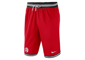 NIKE NBA TORONTO RAPTORS SHORTS UNIVERSITY RED