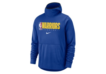 NIKE NBA GOLDEN STATE WARRIORS SPOTLIGHT HOODIE RUSH BLUE