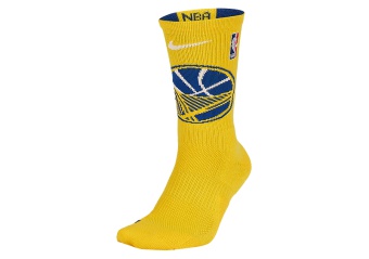 NIKE NBA GOLDEN STATE WARRIORS ELITE CREW SOCKS AMARILLO