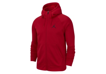 NIKE AIR JORDAN 23 ALPHA THERMA FLEECE HOODIE GYM RED
