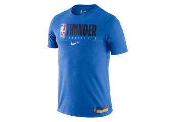 NIKE NBA OKLAHOMA CITY THUNDER TEE SIGNAL BLUE