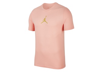 NIKE AIR JORDAN JUMPMAN CREW TEE CORAL STARDUST