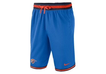 NIKE NBA OKLAHOMA CITY THUNDER SHORTS SIGNAL BLUE