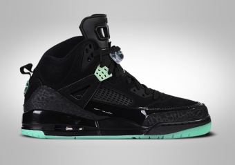 NIKE AIR JORDAN SPIZIKE BLACK GREEN GLOW