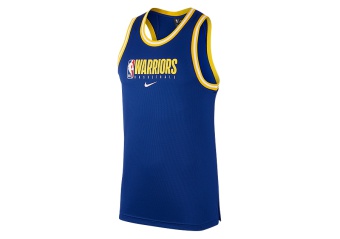 NIKE NBA GOLDEN STATE WARRIORS Dri-FIT DNA TANK RUSH BLUE