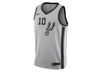 NIKE NBA SAN ANTONIO SPURS DEMAR DEROZAN SWINGMAN JERSEY FLIGHT SILVER