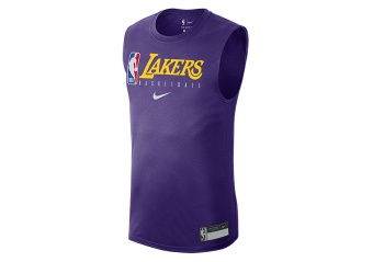 NIKE NBA LOS ANGELES LAKERS TEE COURT PURPLE