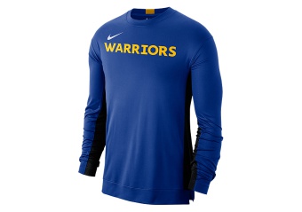 NIKE NBA GOLDEN STATE WARRIORS Dri-FIT SHOOTER TOP RUSH BLUE