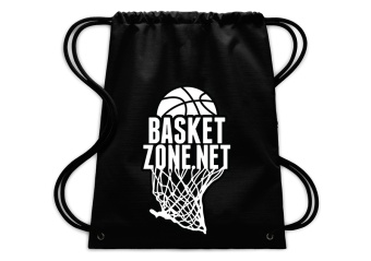 BASKETZONE.NET GYMSACK BLACK