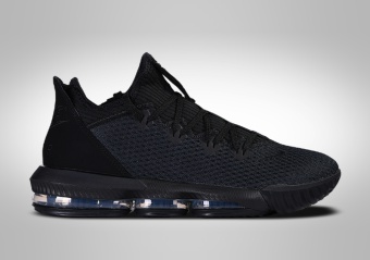 NIKE LEBRON 16 LOW TRIPLE BLACK