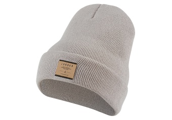 NIKE AIR JORDAN UTILITY CUFFED BEANIE ATMOSPHERE GREY