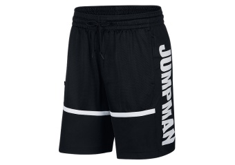 NIKE AIR JORDAN JUMPMAN BASKETBALL SHORTS BLACK