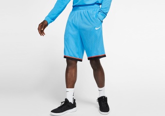 NIKE DRI-FIT CLASSIC BASKETBALL SHORTS COAST