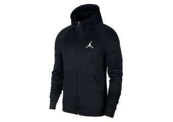 NIKE AIR JORDAN 23 ALPHA THERMA FLEECE HOODIE BLACK