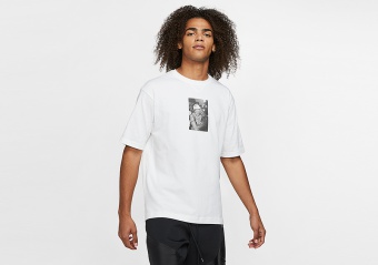 NIKE AIR JORDAN RIVALS CREW TEE WHITE