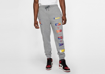 NIKE AIR JORDAN DNA HBR PANTS CARBON HEATHER
