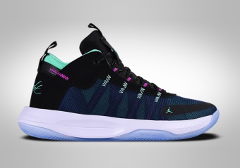 NIKE AIR JORDAN JUMPMAN 2020 GS BLACK GREEN GLOW