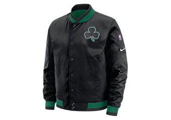 NIKE NBA BOSTON CELTICS COURTSIDE JACKET BLACK